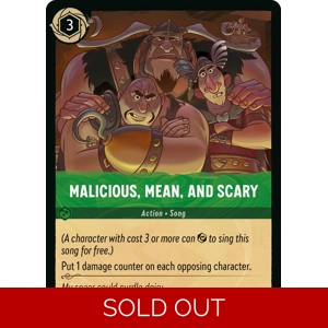 Malicious, Mean, and Scary